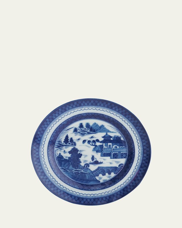 Blue Canton Bread & Butter Plate